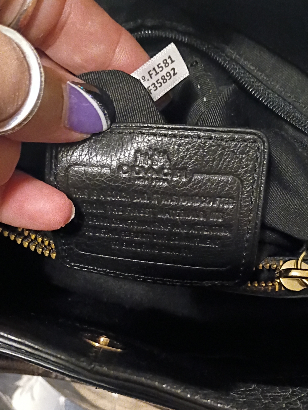 Coach Manetta Handbag - Picture 10 of 12